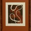 "Monotype Print" 13 1/4 x 17 1/4" (size includes frame) $250